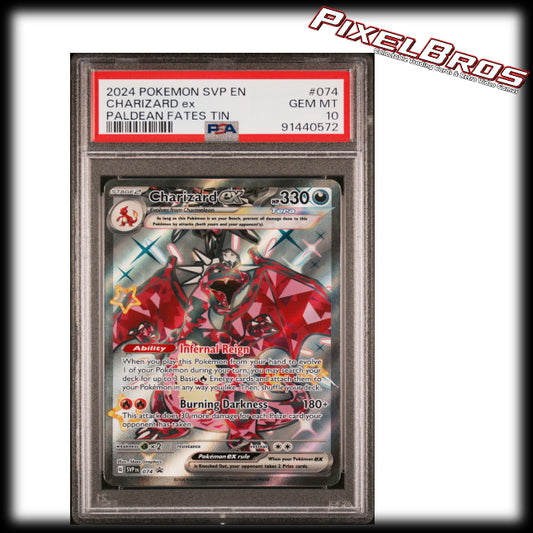 Charizard EX- #74 Scarlet & Violet Promos- PSA 10