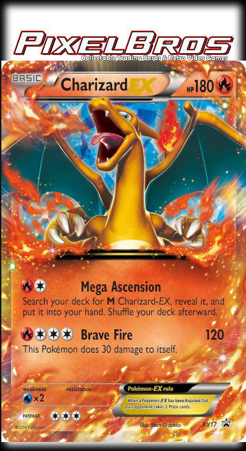 #17 XY Promos- Charizard EX (HP)
