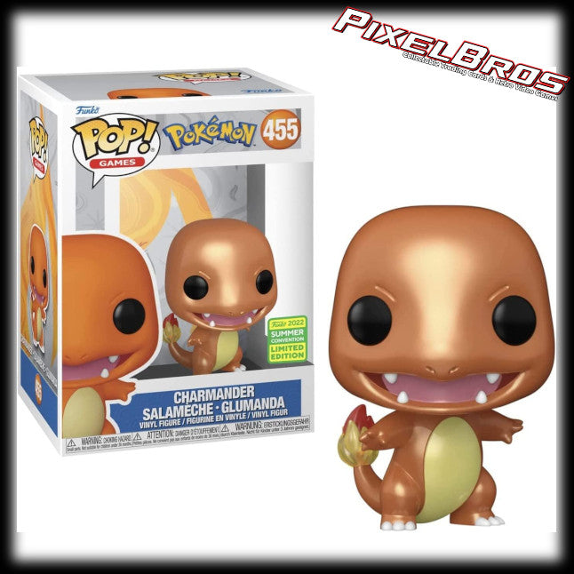 #455 Charmander Funko 2022 Summer Convention Limited Edition