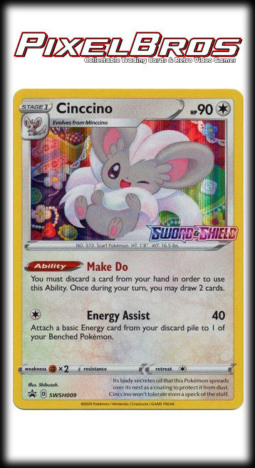 #009 Sword & Shield Promos- Cinccino