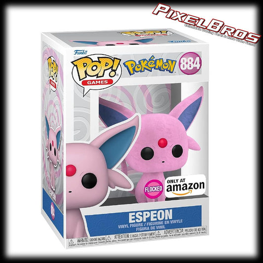 #884 Espeon Flocked Funko Pop