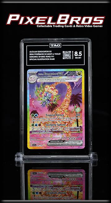 Alolan Exeggutor EX - Surging Sparks #242 - Tag 8.5