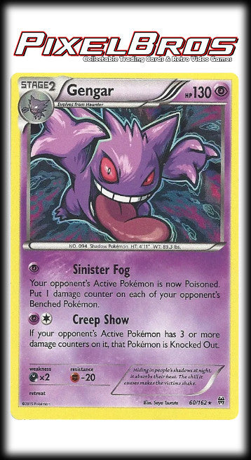 #60 Breakthrough- Gengar Holo (HP)