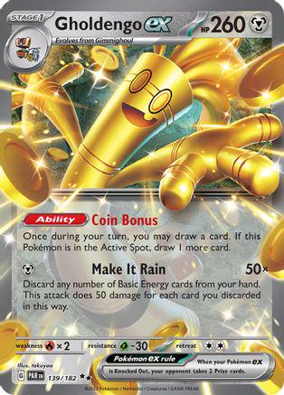 #139 Paradox Rift- Gholdengo EX