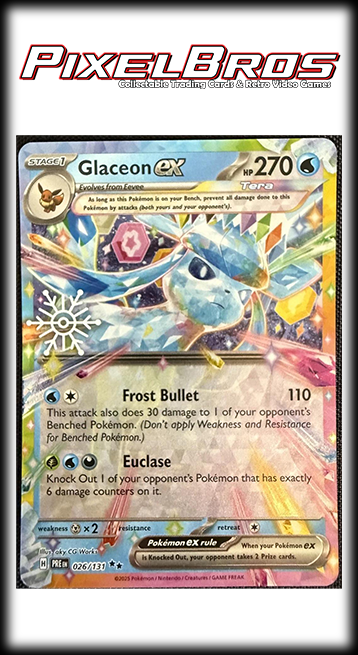 #26 Prismatic Evolution (Holiday Calendar) - Glaceon ex (sealed)