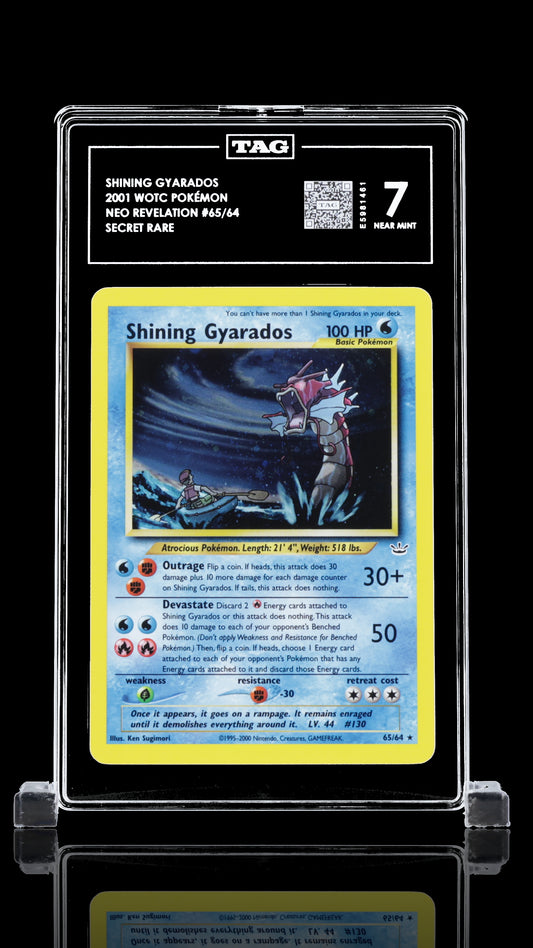 Shining Gyarados- #65 Neo Revelation- TAG 7