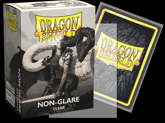 Dragon Shield Non Glare Clear Sleeves- 100 count
