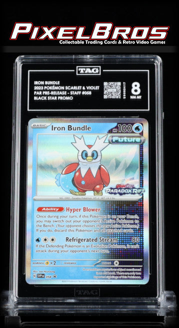 # 58 Iron Bundle- Scarlet & Violet Paradox Rift Stamped- TAG 8