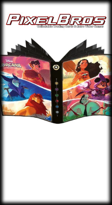 Disney Lorcana Shimmering Skies 9 pocket Portfolio Binder
