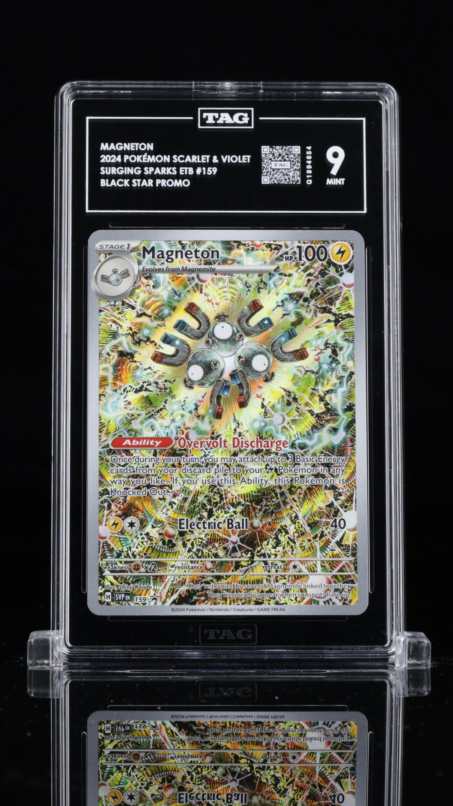 Magneton- #159 Scarlet & Violet Promo- TAG 9