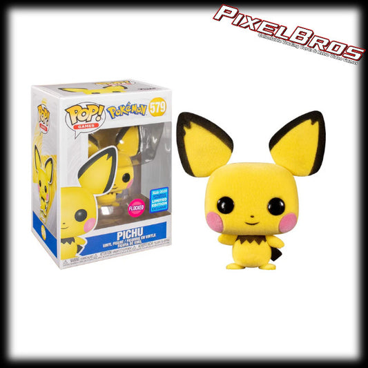#579 Pichu Flocked Funko Pop