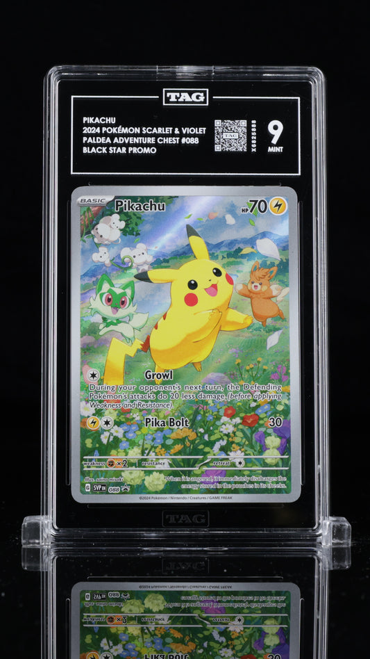 Pikachu- #88 Scarlet & Violet Promos- TAG 9