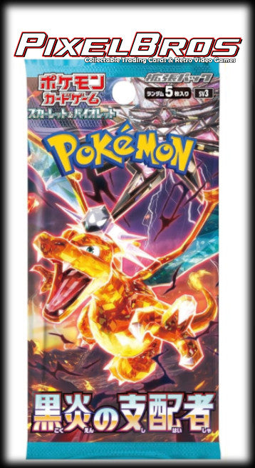 Ruler of the Black Flame SV3 Japanese Booster Pack