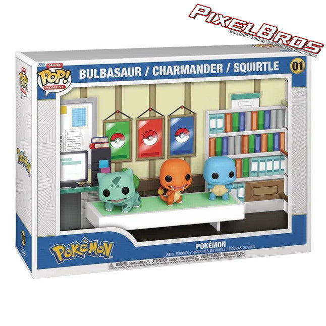 Bulbasaur/Squirtle/Charmander 01 Starter Moments Funko Pop
