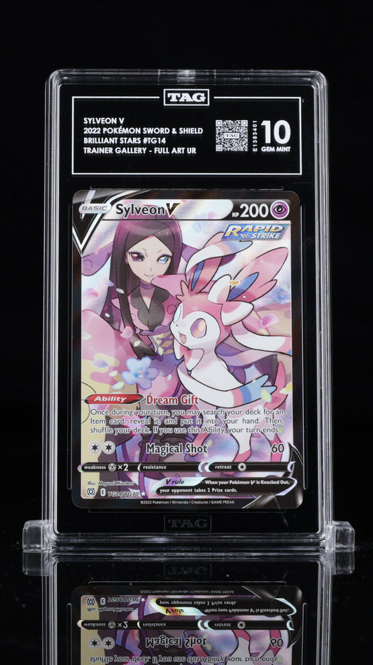 Sylveon V- #TG14 Brilliant Stars- TAG 10