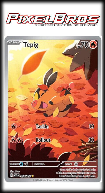 #96 White Flare- Tepig