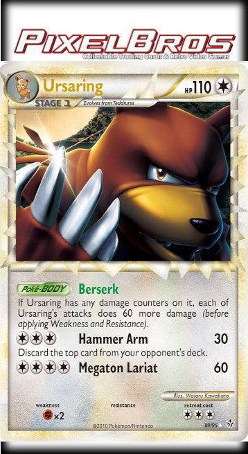 #89 Pokemon Unleashed- Ursaring (HP)
