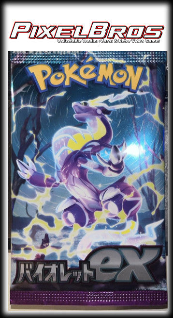 Pokemon Japanese Violet EX Booster Pack SV1V