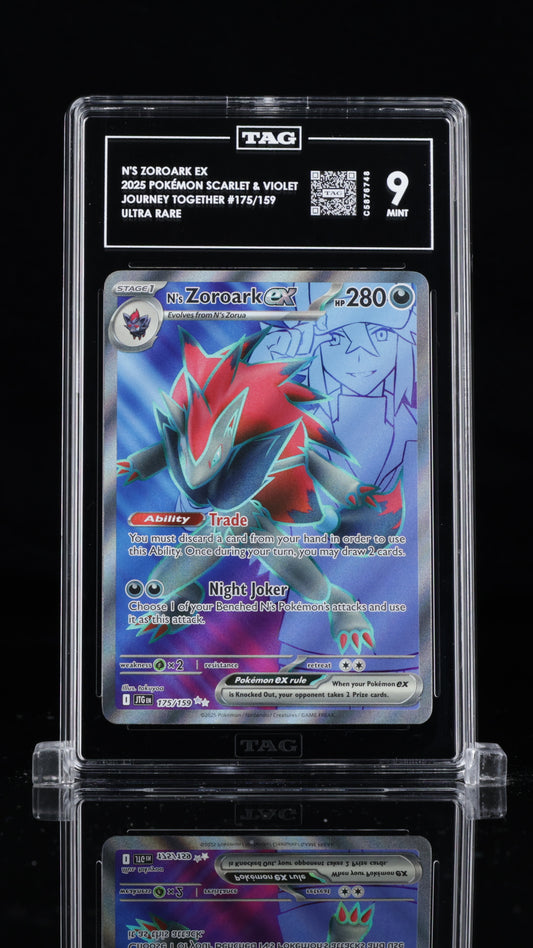 N's Zoroark EX- #175 Journey Together- TAG 9